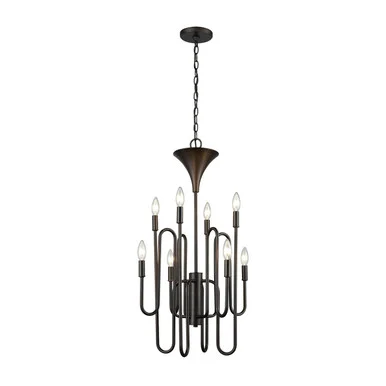 Decatur Eight Light Chandelier in Oil Rubbed Bronze (45|81286/8)