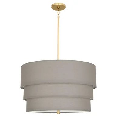 Decker Three Light Pendant in Modern Brass (165|SG141)