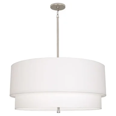 Decker Three Light Pendant in Polished Nickel (165|AW140)