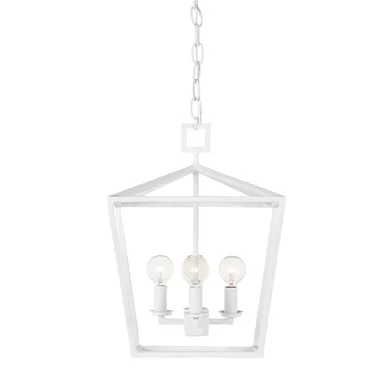 Denison Collection Four Light Chandelier in Gesso White (142|9000-0978)