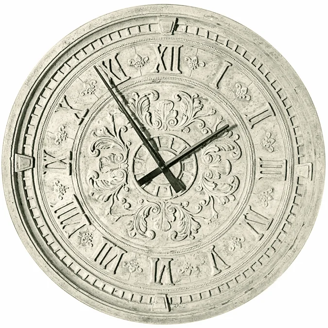 Design Toscano NE130601 Milano Centrale Train Station Traditional Ancient Ivory Wall Clock