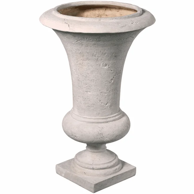 Design Toscano NE150233 Viennese Architectural Traditional Ancient Ivory Garden Urn