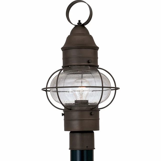 Designers Fountain 1766-RT Nantucket Nautical Rustique Outdoor Post Lamp