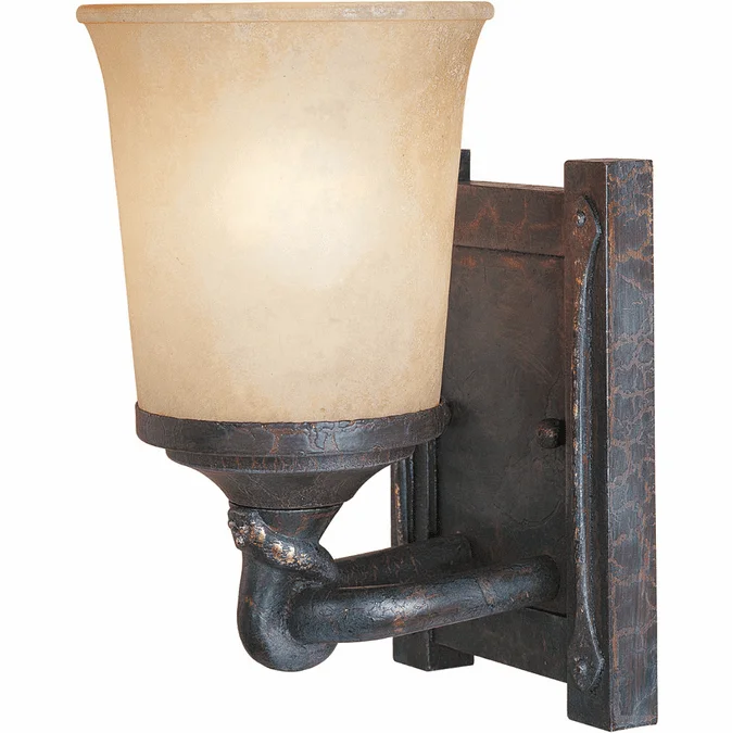 Designers Fountain 97301-WSD Austin Weathered Saddle Wall Sconce Light