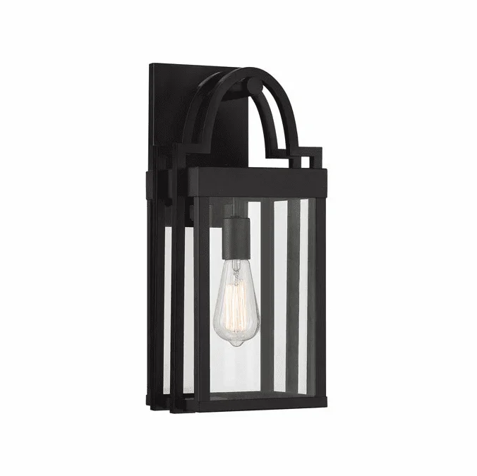 Designers Fountain D240M-8OW-MB Monroe Modern Matte Black Wall Sconce Lighting