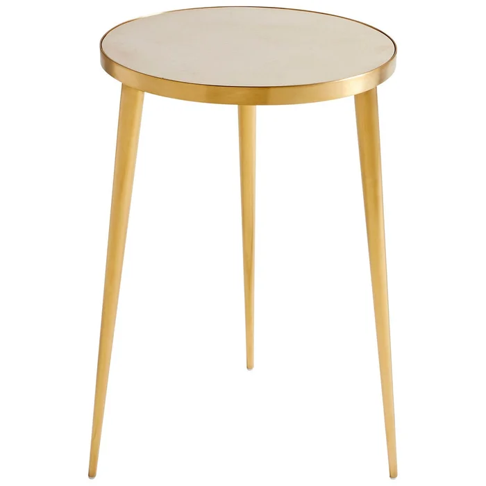 Dresden Side Table Gold By Cyan Design