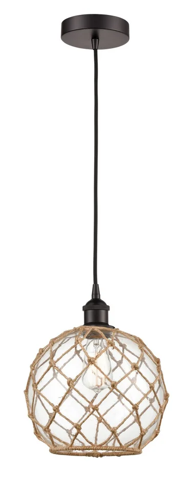 Edison LED Mini Pendant in Oil Rubbed Bronze (405|616-1P-OB-G122-10RB-LED)