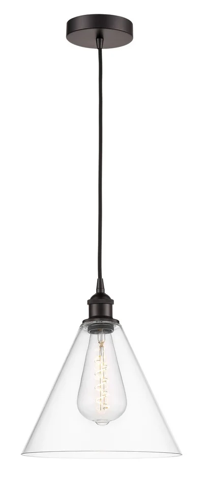 Edison One Light Mini Pendant in Oil Rubbed Bronze (405|616-1P-OB-GBC-122)