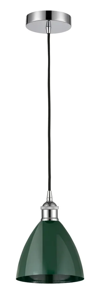 Edison One Light Mini Pendant in Polished Chrome (405|616-1P-PC-MBD-75-GR)
