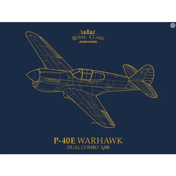 Eduard 1/48 Curtis P-40E Kittyhawk Ia Royal Class Special Edition Kit – R0023