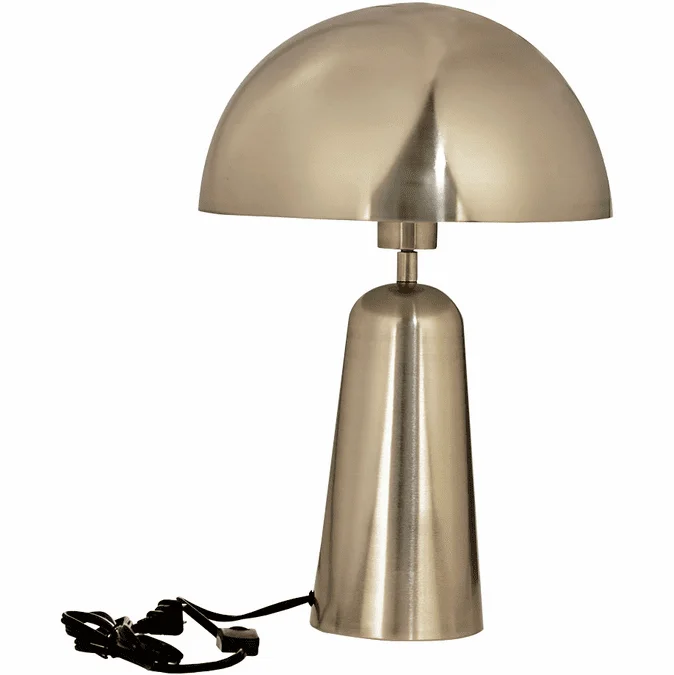 EGLO 206034A Aranzola Contemporary Brushed Gold Dome Table Lighting