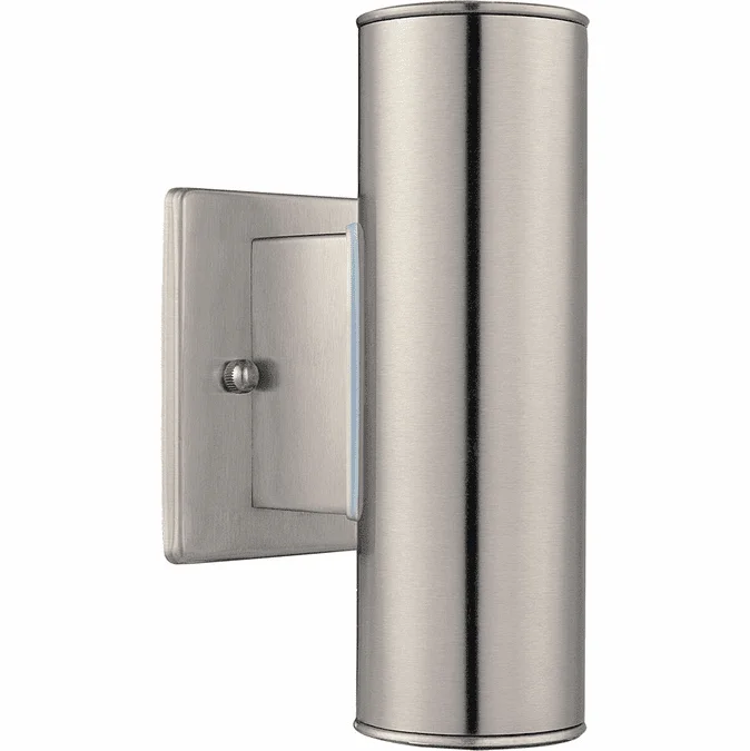 EGLO 84002A Riga Modern Stainless Steel Exterior Wall Mounted Lamp
