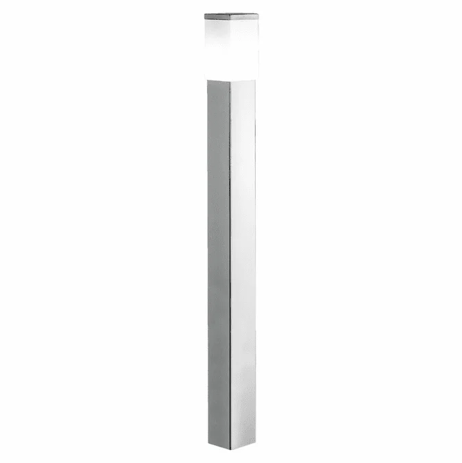 EGLO 86389A Calgary 43 Inch Tall Contemporary Line Voltage Stainless Steel Outdoor Path Lighting