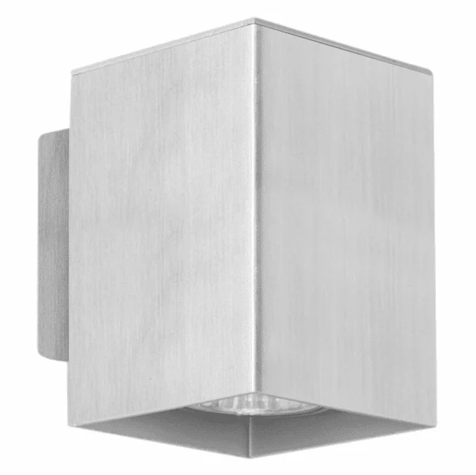 EGLO 87018A Madras 4 Inch Tall Modern Wall Sconce Light Fixture – Aluminum