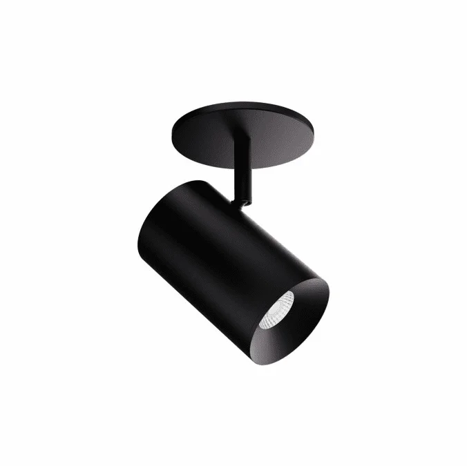 Elco E36MB Koto Sylo Modern Black LED 3 Inch Monopoint Home Track Lighting Head