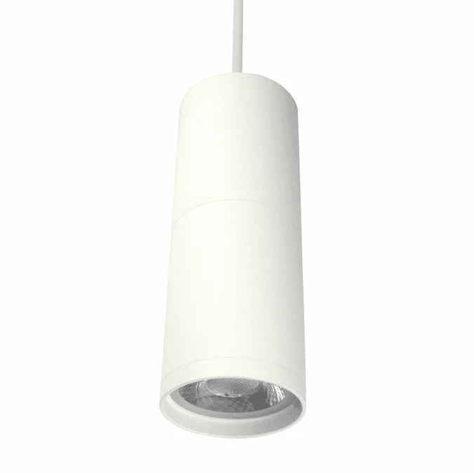 Elco EDL81W Contemporary White LED Mini Hanging Lamp
