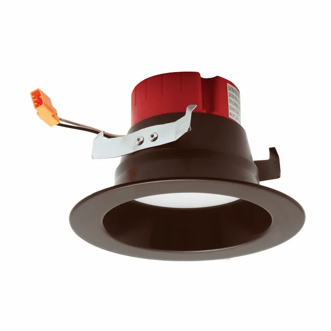 Elco EL415CT5BZ Modern Bronze 4 Inch LED Recessed Lighting Insert