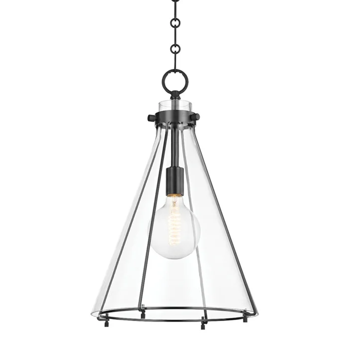 Eldridge One Light Pendant in Old Bronze (70|7304-OB)