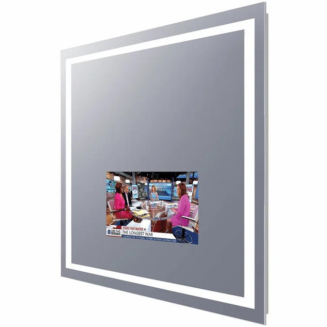 Electric Mirror INT-215-AV-6042 Integrity Contemporary LED 21″ Rectangular Mirror with TV Display
