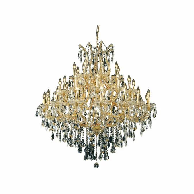 Elegant 2801G44G-RC Maria Theresa Gold Chandelier Light