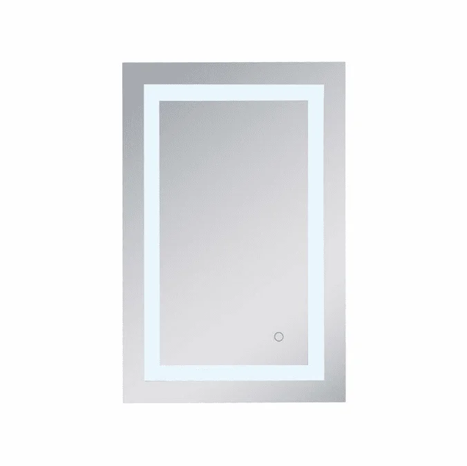 Elegant MRE12030 Helios Modern Silver LED Mirror