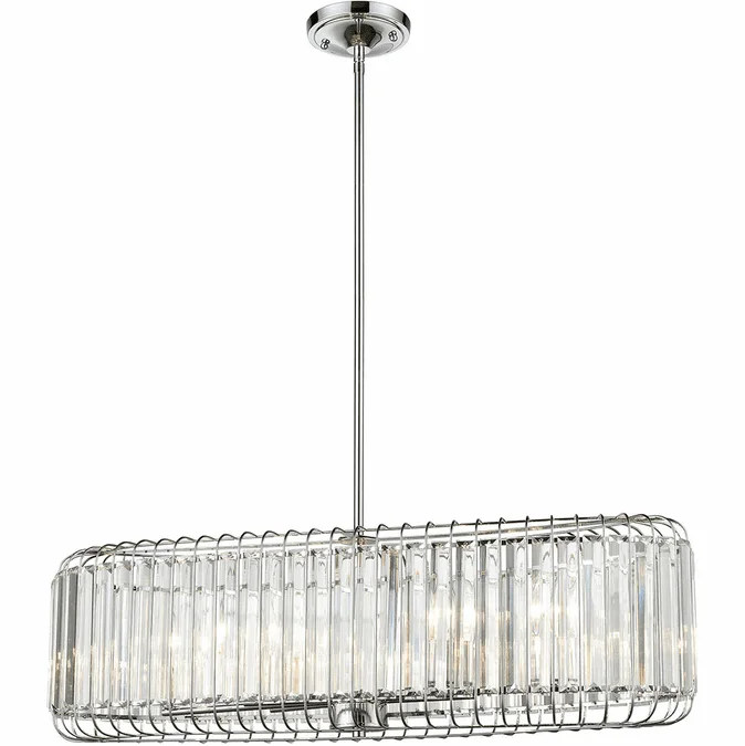 Elk Home 81326-6 Beaumont Polished Chrome Island Lighting