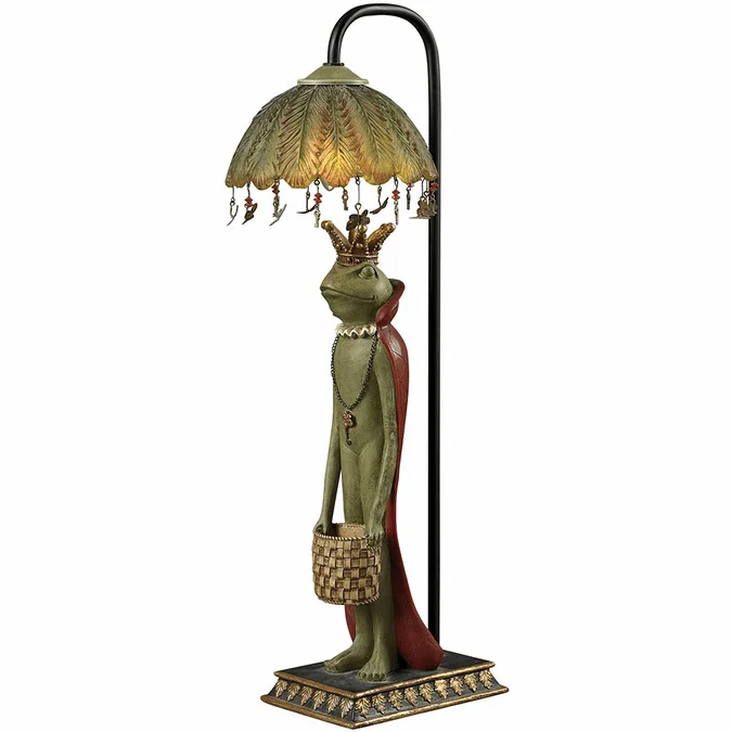 Elk Home Marketplace 93-19334 King Frog Accent Lamp Contemporary Filey Green Side Table Lamp