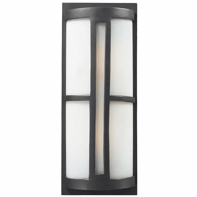 Elk Home Showroom 42396/2-LED Trevot Graphite LED Outdoor 9″ Wall Light Fixture