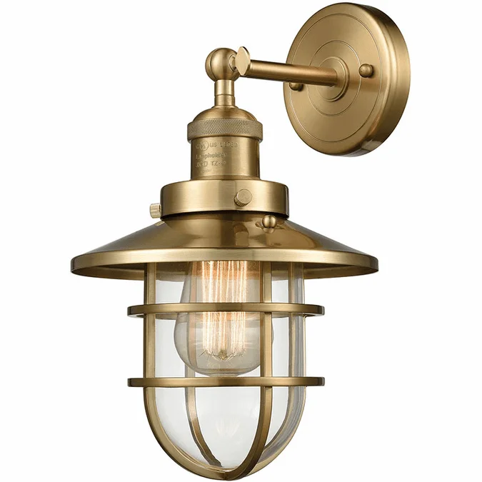 Elk Home Showroom 66386-1 Seaport Satin Brass Wall Mounted Lamp