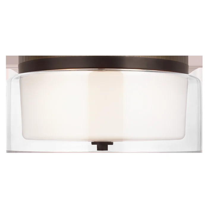 Elmwood Park Two Light Flush Mount