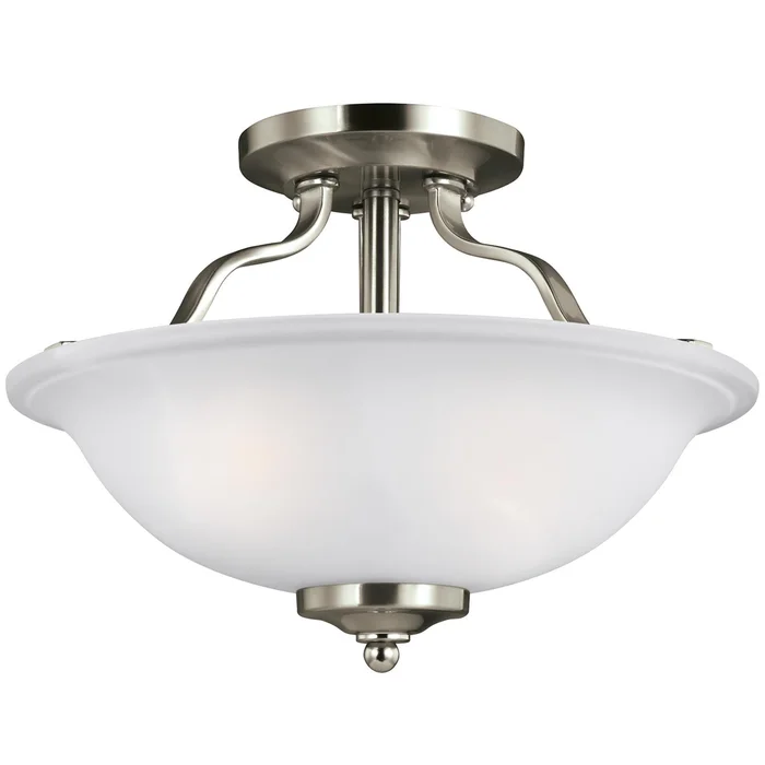 Emmons Two Light Semi-Flush Mount