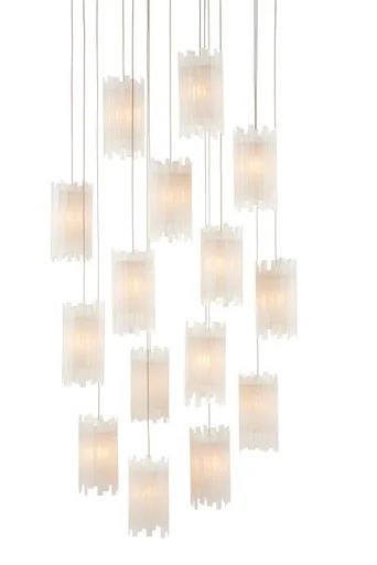 Escenia Collection 15 Light Pendant in Frosted White (142|9000-0884)