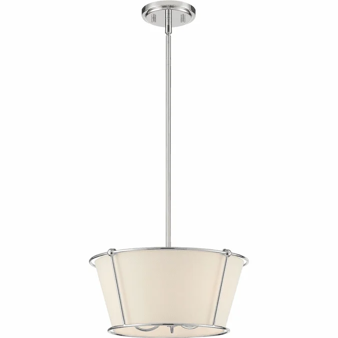 Eurofase 39044-024 Pulito Modern Polished Nickel 15″ Lighting Pendant