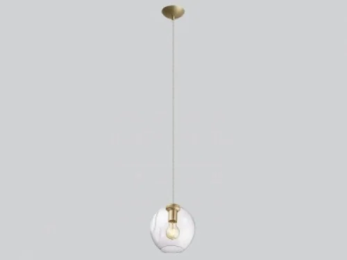 Fairfax 1 Light Glass Globe Pendant (4450|HF8081-CH)