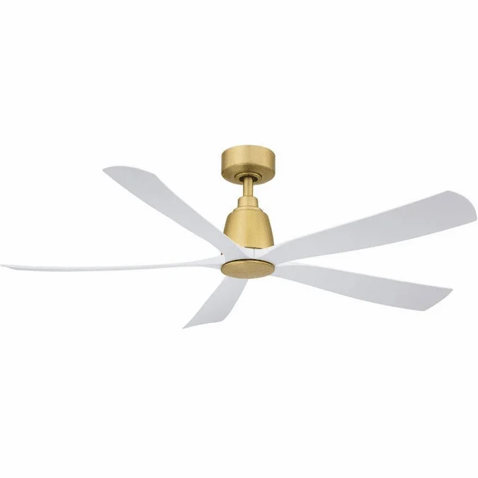 Fanimation FPD5534BS Kute5 52 Contemporary Brushed Satin Brass 52″ Home Ceiling Fan
