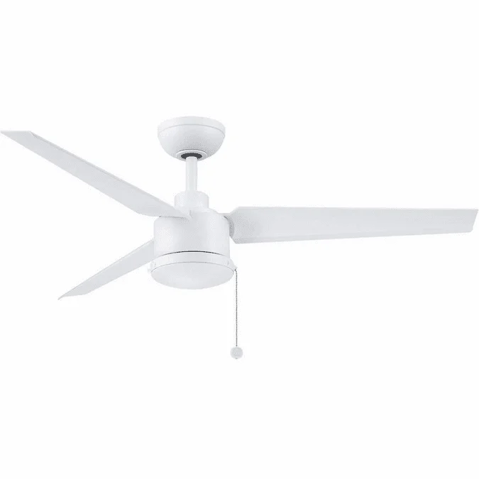 Fanimation FPD7617MWW PC/DC NL Contemporary Matte White 52″ Home Ceiling Fan