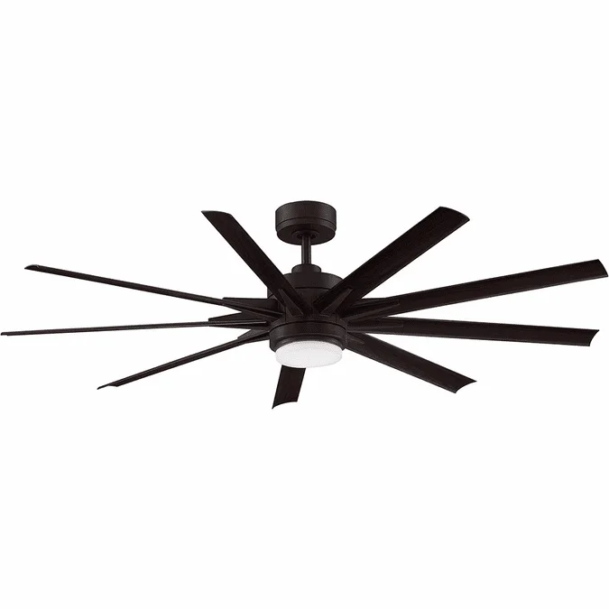 Fanimation MAD8152DZW Odyn Custom Dark Bronze LED Indoor / Outdoor Ceiling Fan