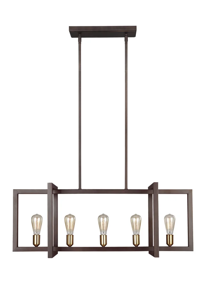 Finnegan Five Light Island Chandelier