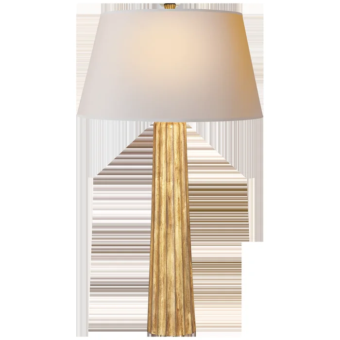 Fluted Spire Large Table Lamp