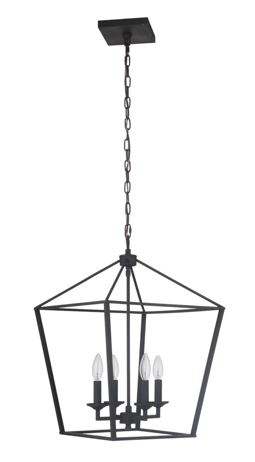 Flynt Four Light Foyer Pendant