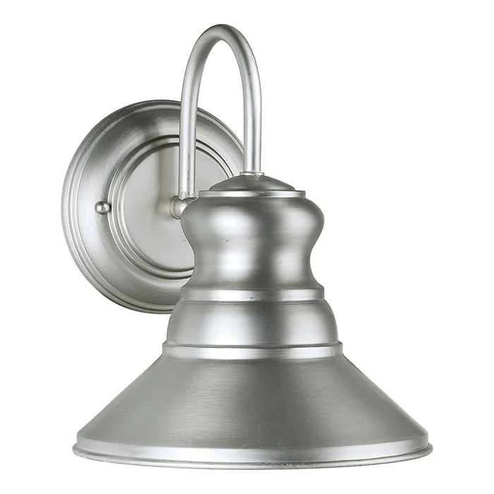 Forte 1-LT Outdoor Lantern – Brushed Nickel – 1127-01-55DS