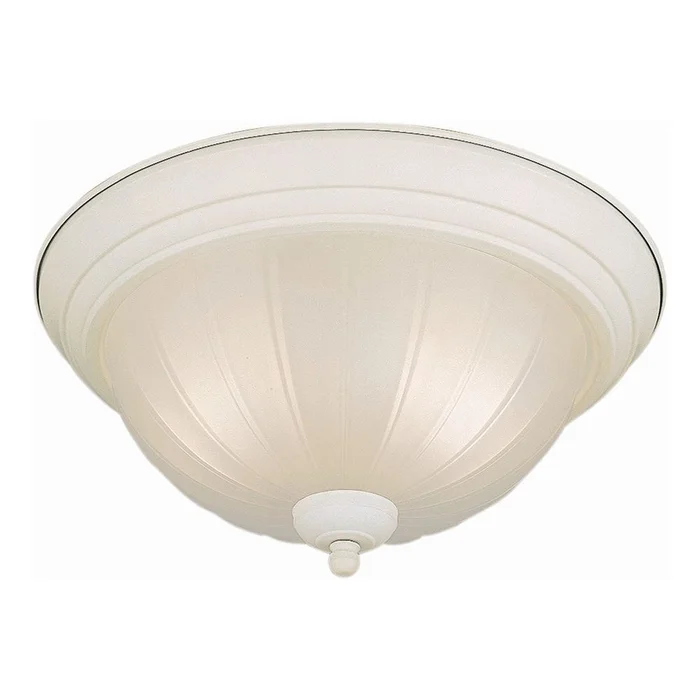 Forte 2-LT Fluorescent Flush Mount – White – 20001-02-03