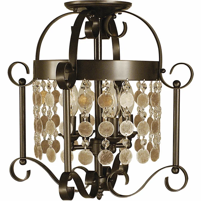 Framburg 2927 Naomi Contemporary Ceiling Light