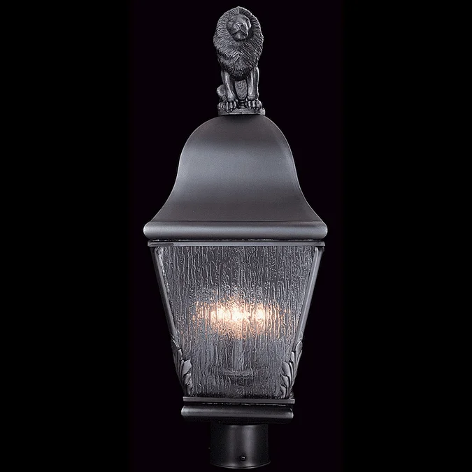 Framburg 9611 Coeur De Lion Traditional Outdoor 9.5″ Post Lighting