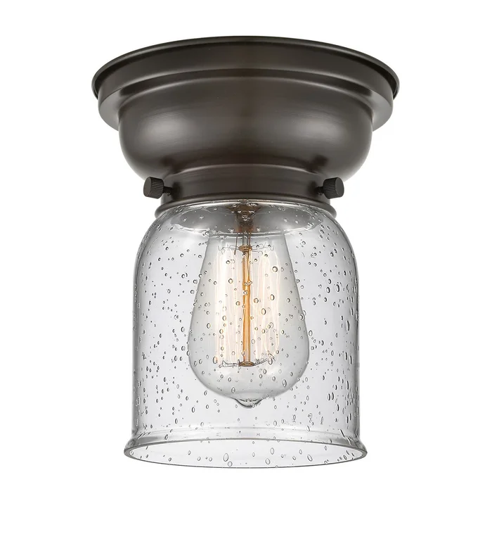 Franklin Restoration One Light Flush Mount in Polished Chrome (405|623-1F-PC-G52)