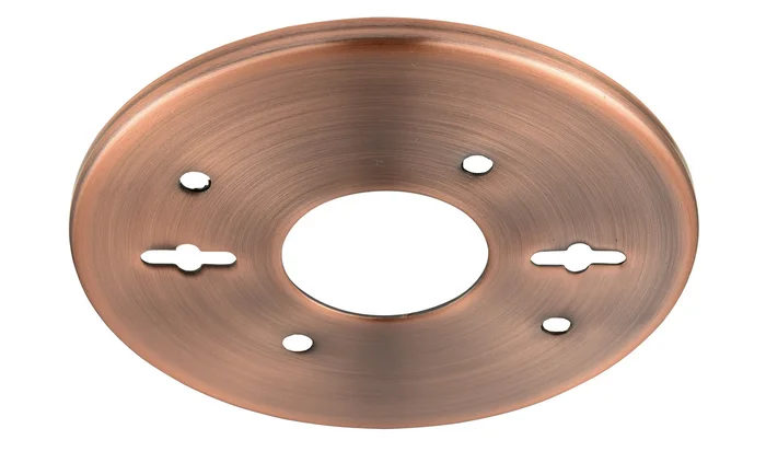 Franklin Restoration Vanity Plate in Antique Copper (405|BP-5-AC)