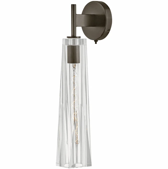 Fredrick Ramond FR31100BX-CL Cosette Contemporary Black Oxide LED Wall Sconce Lighting