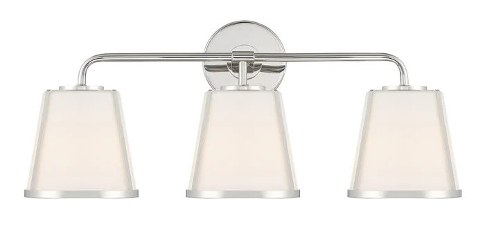 Fulton Three Light Bath in Polished Nickel (60|FUL-913-PN)