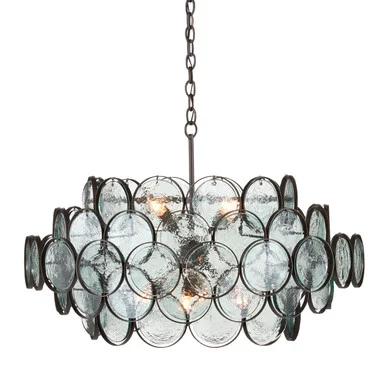 Galahad Collection Eight Light Chandelier in Bronze (142|9000-0880)