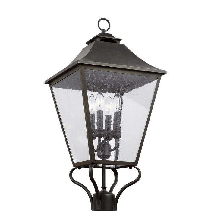 Galena Four Light Post Lantern